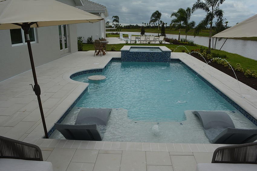 The Avery's pool would allow for some in-the-water lounging.