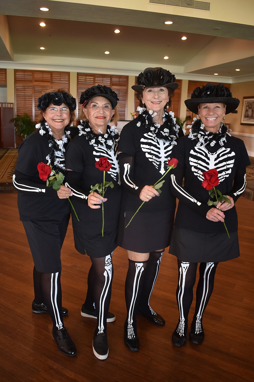 Chris Hersbger, Marion Levine, Barbara Brizdle and Katie Moulton