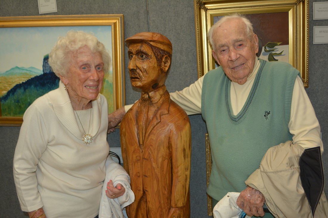 Betty and Gus Andreone at Palm Aire Country Club.