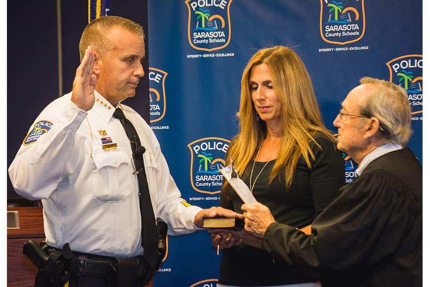 Paul Grohowski was sworn in as the school district&#39;s police chief in July. Just over four months later, the district is reassigning him to a new position.
