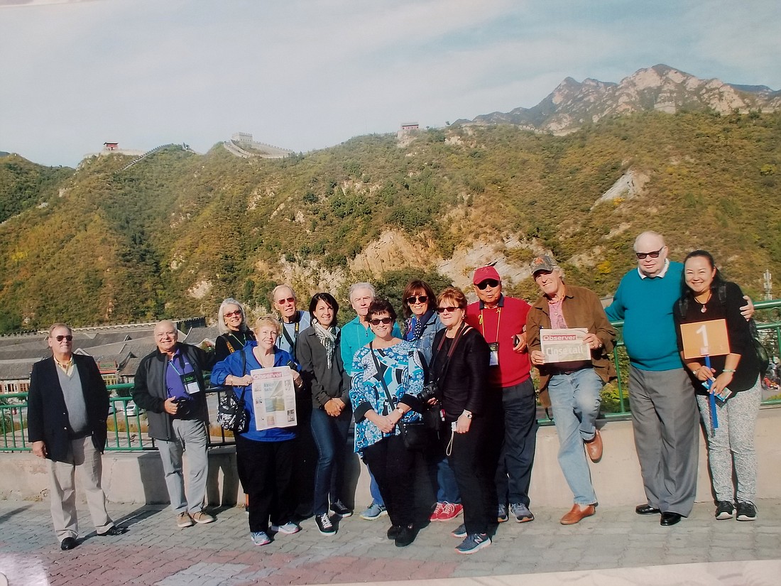 Last year, a group traveled with the chamber to China. Courtesy photo