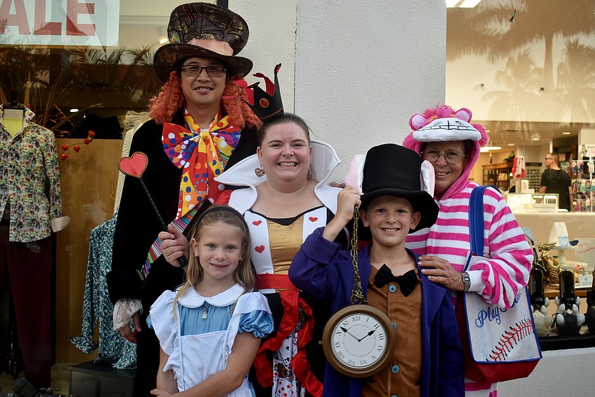 Christina and Chris Medina with Allison and Alex Strength and Sherri Crosue