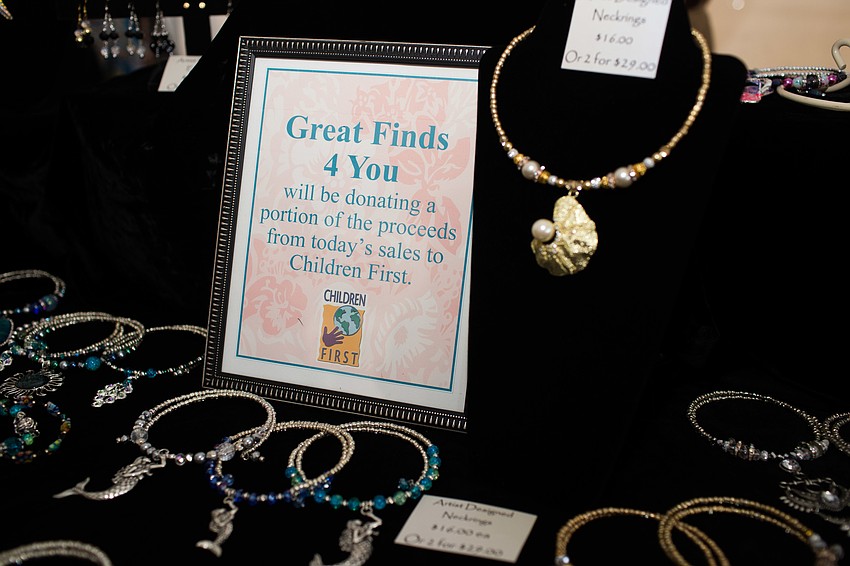 All six vendors donated a portion of their sales from the luncheon to Children First.