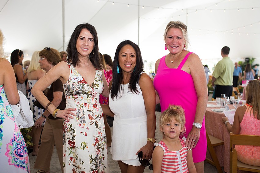 Clara Reynardus de Villanueva, Marilou Handloser and Rachel and Hope Wenk.