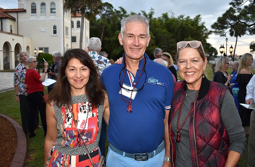Marina and Dan Mason with Myra Beisler