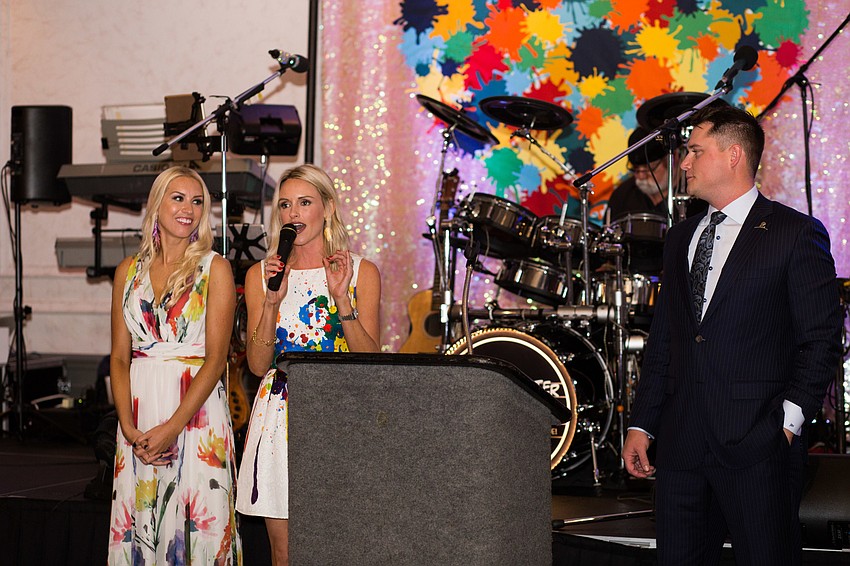 Co-Chairs Ashley Dooley, Montana Taplinger and Bart Lowther talk about St. Jude's mission.