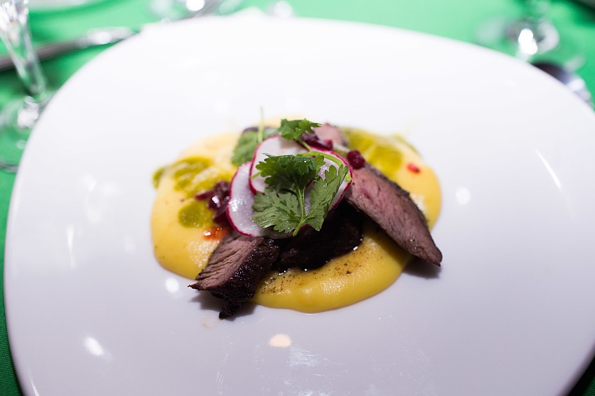 Each course was inspired by a piece of artwork made by a St. Jude's child.