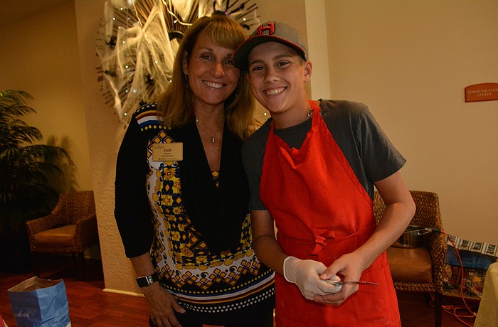 Windsor Reflections Sales Director Judi Dunn loved watching her grandson, Chase Holloway, bake on television, as well as at Windsor Reflections. She said he's very focused and competitive.