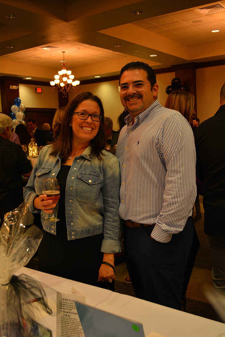 Lakewood Ranch's Kim and Maury Pinto come every year to support the cause and friends who serve on the foundation's board.