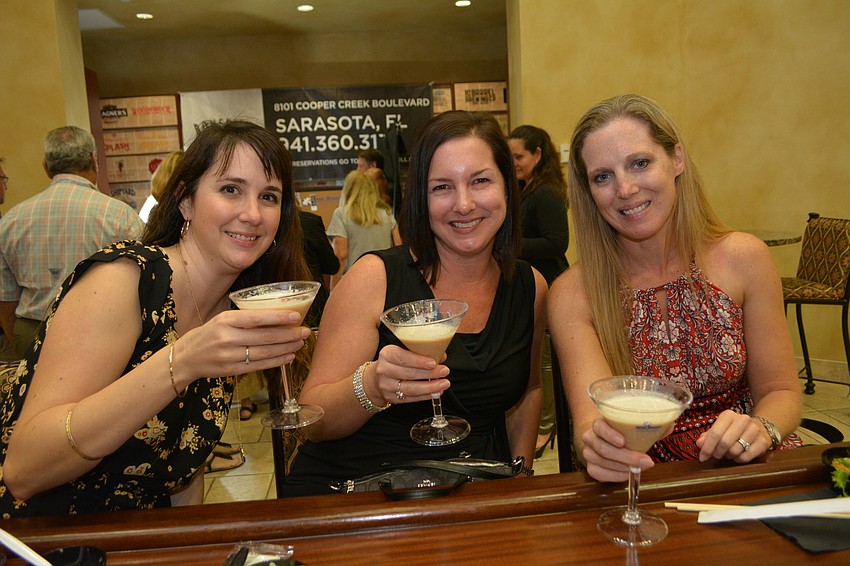 Tracie Stanford, Stacey Garcia and Mandy Silva all came from Parrish for the event.