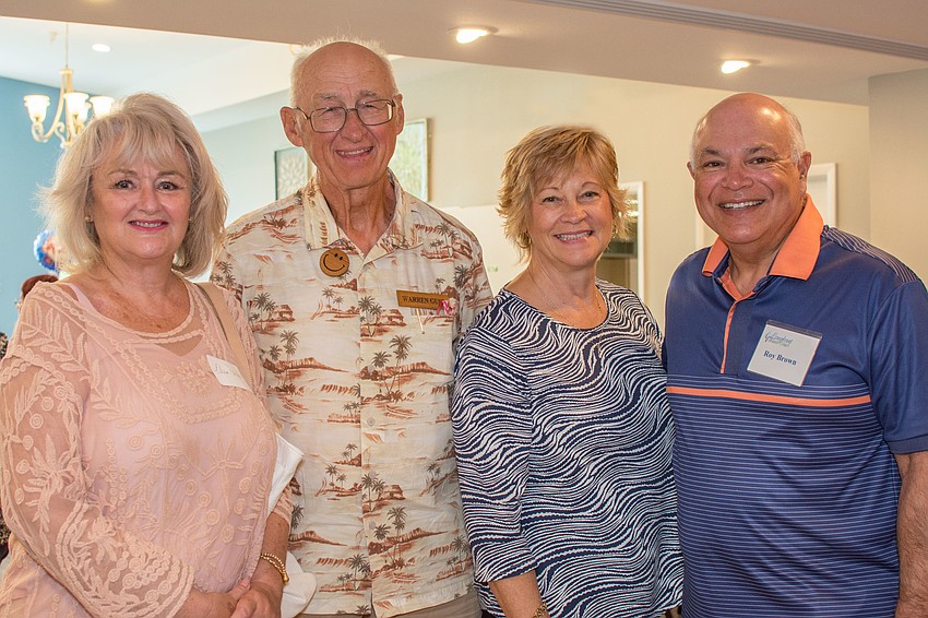 Elisa Drews, Warren Guse, Laurie Shuttleworth and Ray Brown