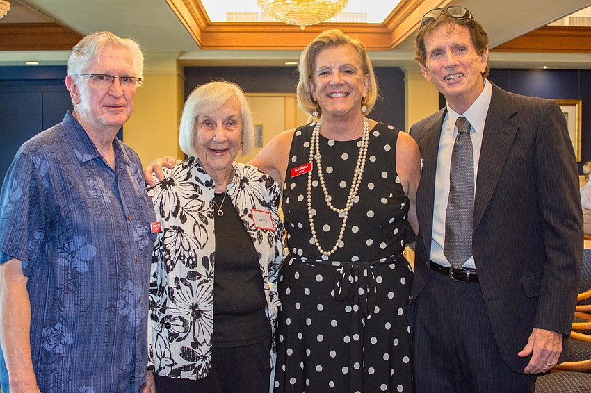 Graham Toft and Sue Blue with B.J. and David Bishop