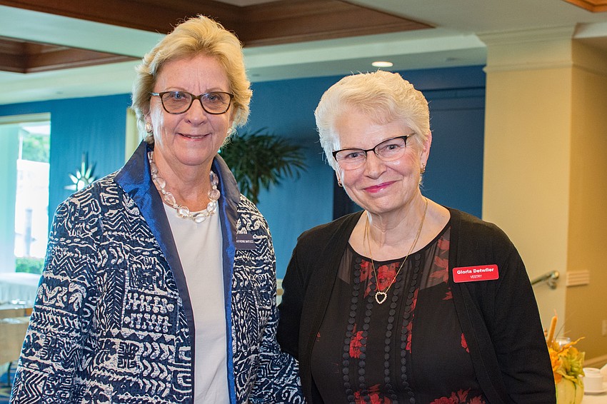Katherine Martucci and Gloria Detwiler