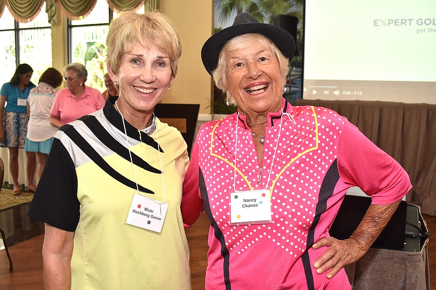 Micki Hochberg Gamer and Nancy Chanos