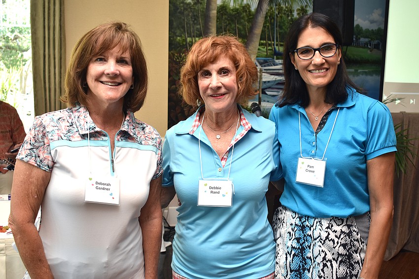 Deborah Gardner, Debbie Rand and Pam Crowe