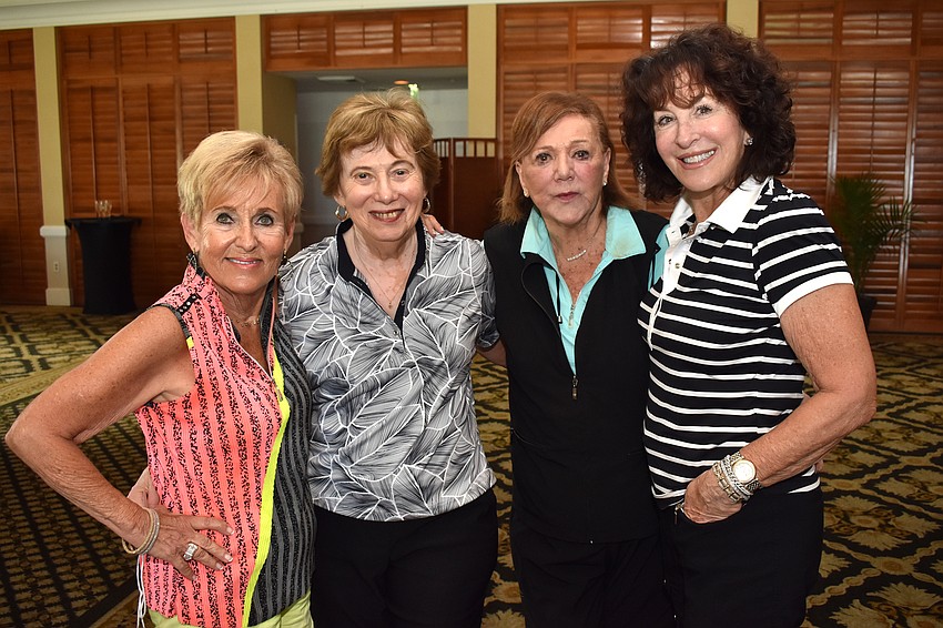 Bunny Skirboll, Hannah Weinberg, Helen Glaser and Andi Munzer