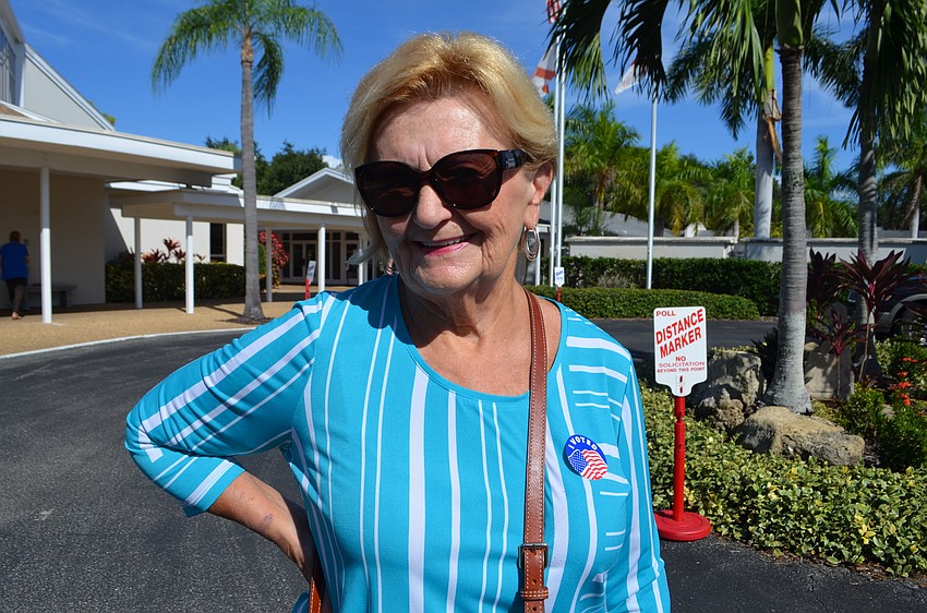 Joyce Naegele supported the proposal to reacquire and reopen Beach Road to vehicular traffic. “I think they should keep it open for the beachgoers,” she said.