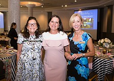 Co-Chairwoman Peggy Wood, President Gina Gregoria and Co-Chairwoman Marsha Thompson