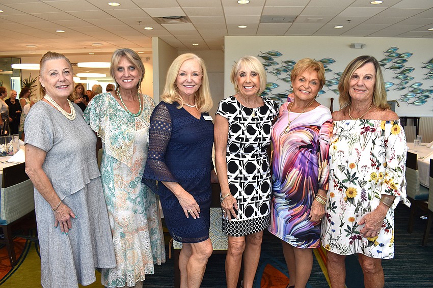 Pat Kordis, Liz Lang, Phyllis Black, Jane Hunter, Barbara Krueger and Jana Samuels