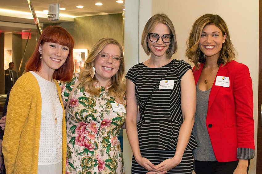 Hannah Bagnall, Caroline Kaiser, Maria Schaefler-Luera and Jessica DiLorenzo