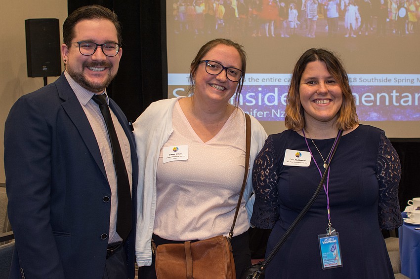 George Hemcher, Emma Vitolo and Kelli Maldona