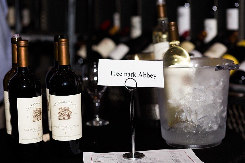 There were 15 vintners guests could sample wine from.