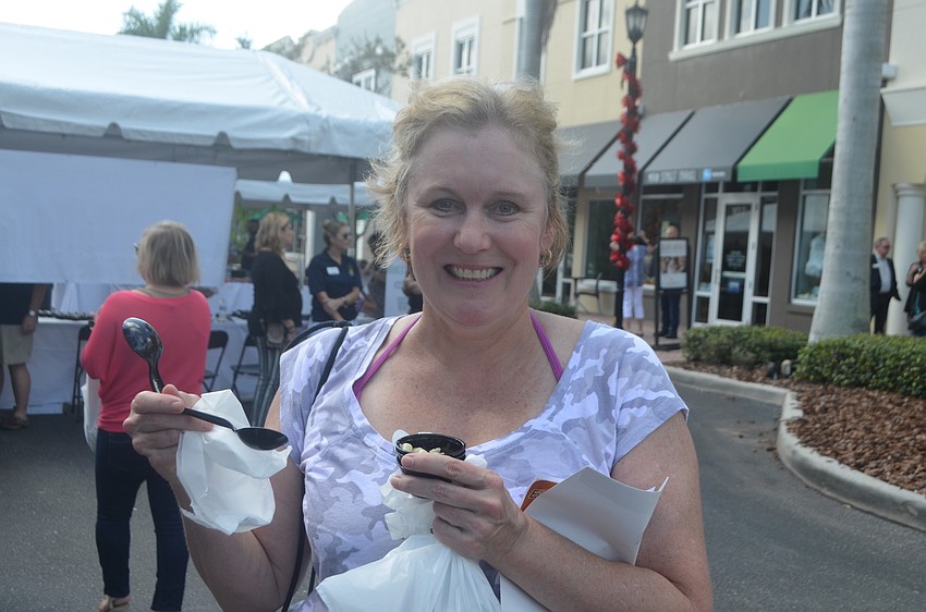 Esplanade's Susan Gillpatrick says she supports Empty Bowls because it's a great cause and she gets to learn about new restaurants.