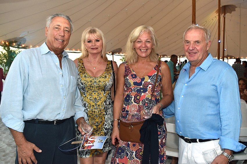 Andrew Vac, Ramona Glanz and Janey and Bill Hopkins