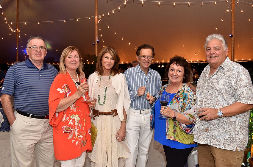 Bob and Maureen Fasoli, Susan and Russell Samson and Marilynn and Tom Cinquegrano