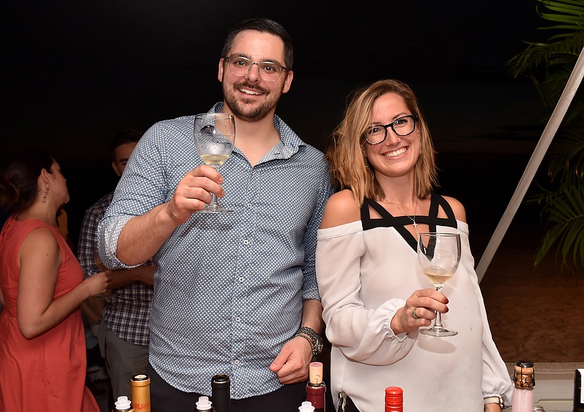 Stephen Fatica and Nicholle Betow of Johnson Brothers Liquor Co.