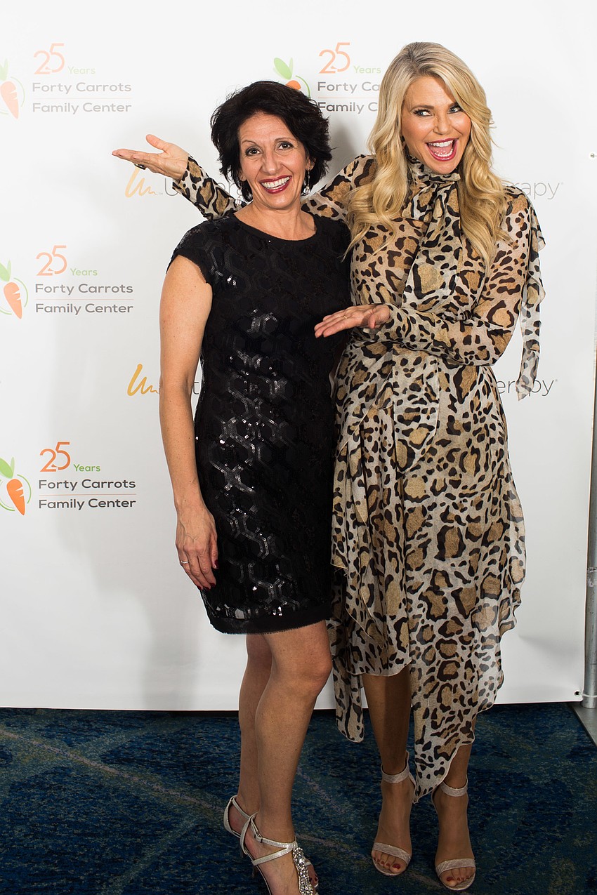 CEO Michelle Kapreilian and Honorary Co-Chairwoman Christie Brinkley