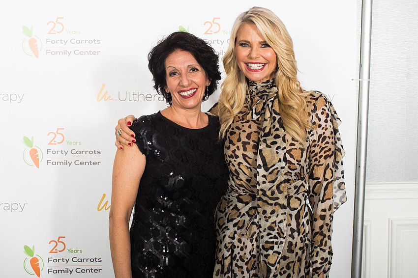 CEO Michelle Kapreilian and Honorary Co-Chairwoman Christie Brinkley