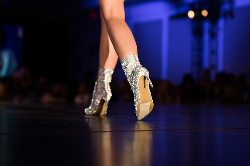 Even the models had their best shoes on.