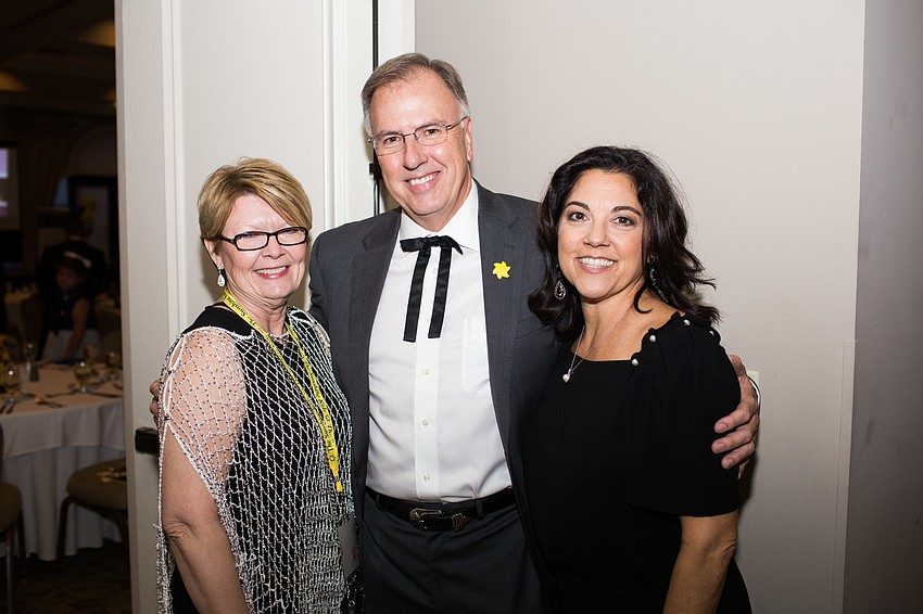 Co-Chairs Bonnie Allen, Mike Holland and Lori Ruth