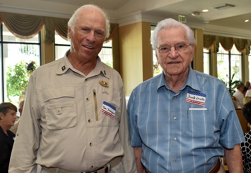 Veterans Tom Finnegan and Frank Cerullo