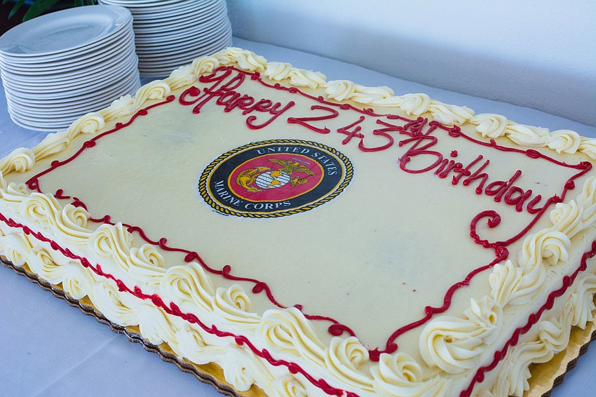 The event featured a cake-cutting ceremony.