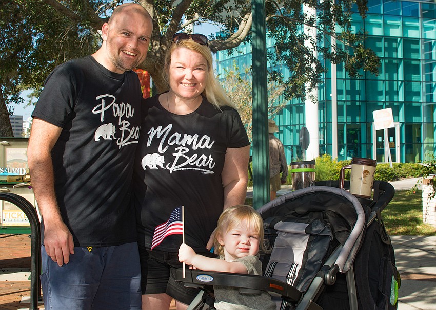 Keith, Mary and K.C. Haley