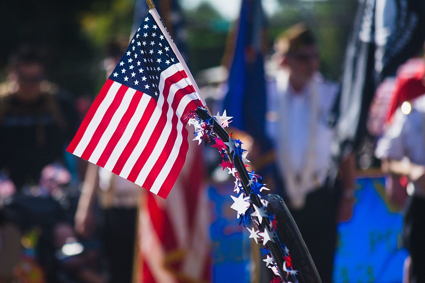 The parade honored those who served in Vietnam and female veterans.