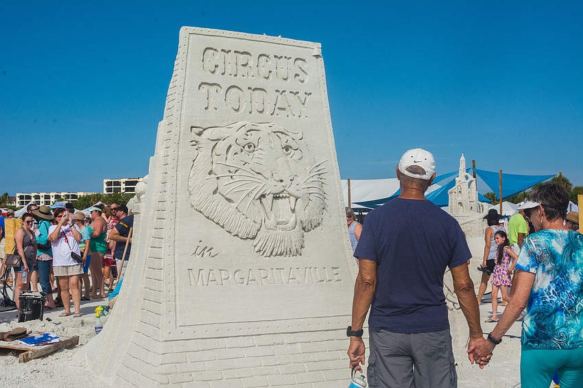 This year's competition was circus-themed.