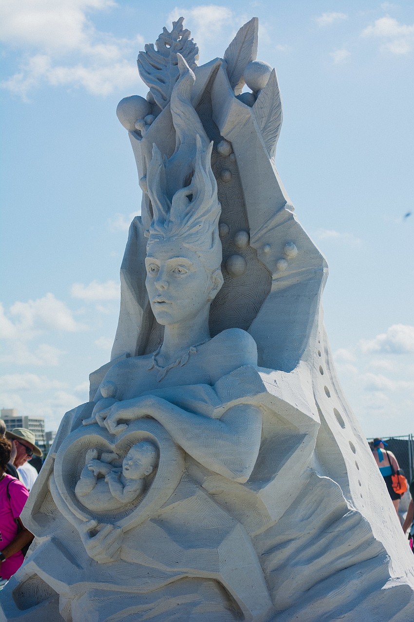 “Labor of Love” awarded second place in the team artist category.