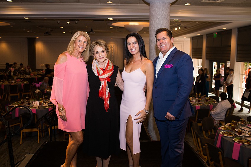 Co-Chairs Laura Proctor, Charlotte Perret, Kyla Weiner and Richard Ferrell