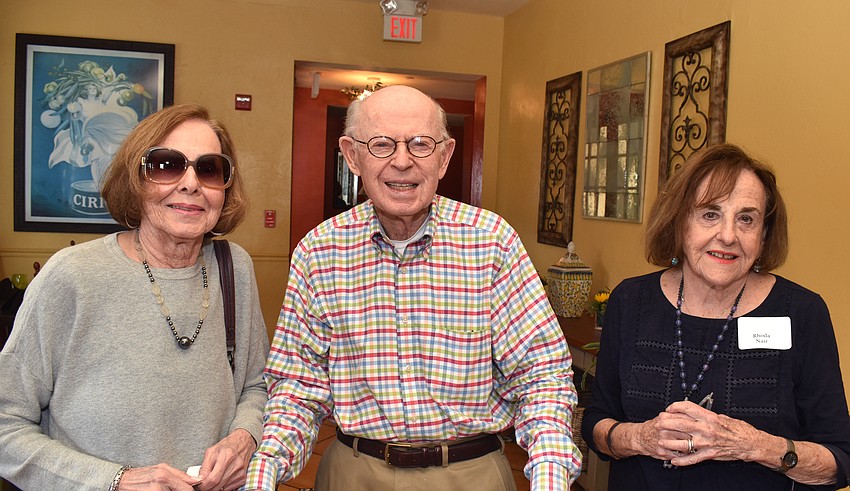Louise Joseph, Marvin Black and Rhoda Nair