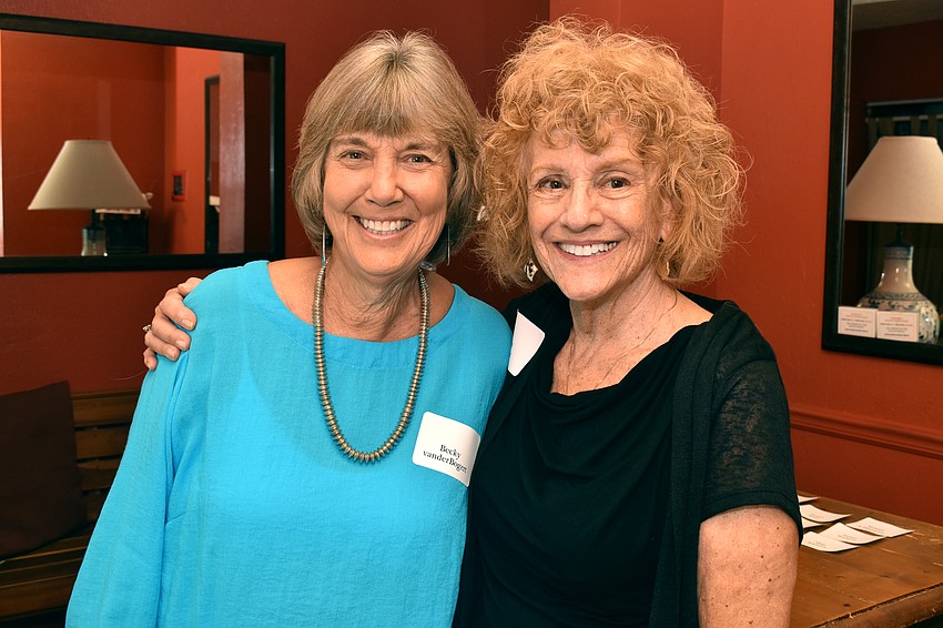 Becky vanderBogert and Lois Barson