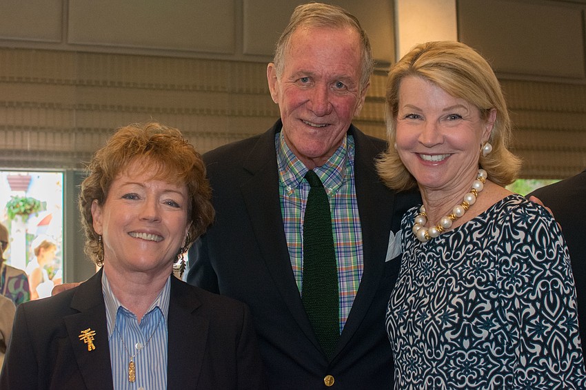Brynne Anne Besio with Sandy and Jeanie Kirkpatrick