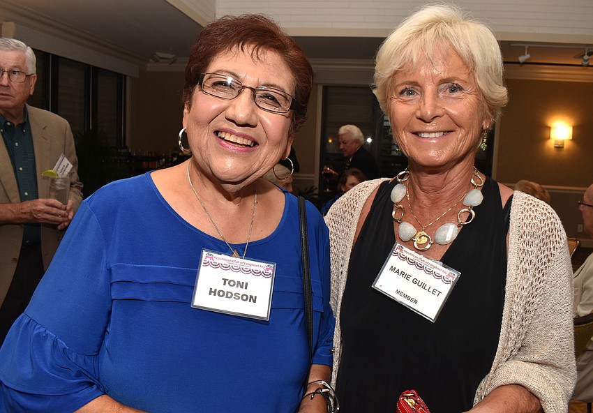 Toni Hodson and Marie Guillet