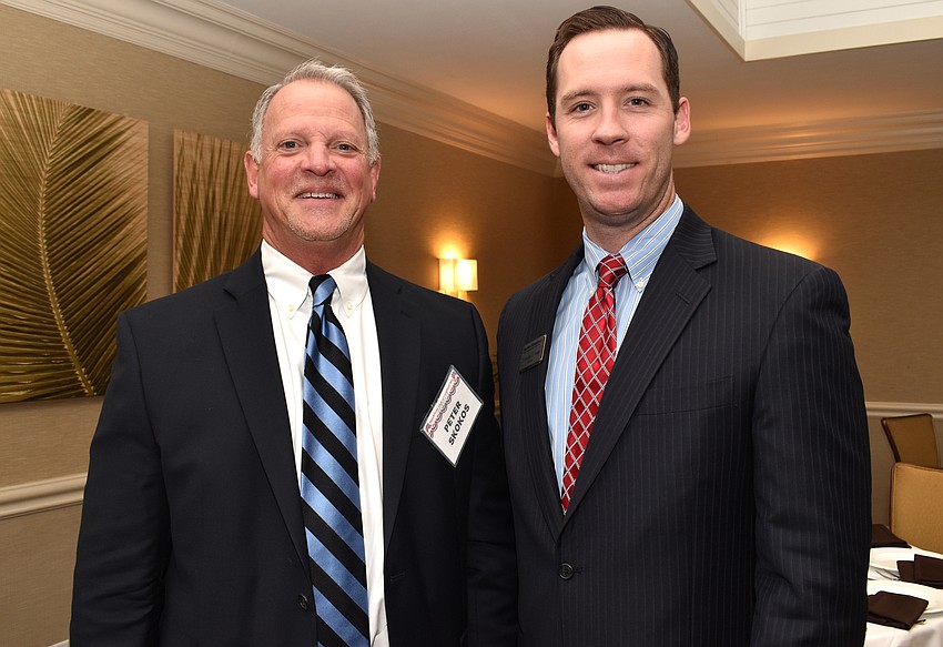 Meeting sponsors Peter Skokos and Christopher Fowler