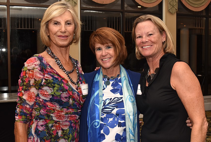 Isabelle Paspa, Cathy Tomass and Betsy Wilder