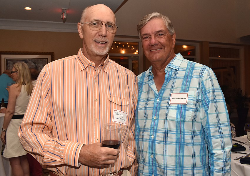 Barry Weinman and Mel Rhinelander