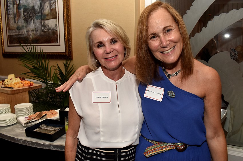 Leslie Dzialo and Stephanie Citron