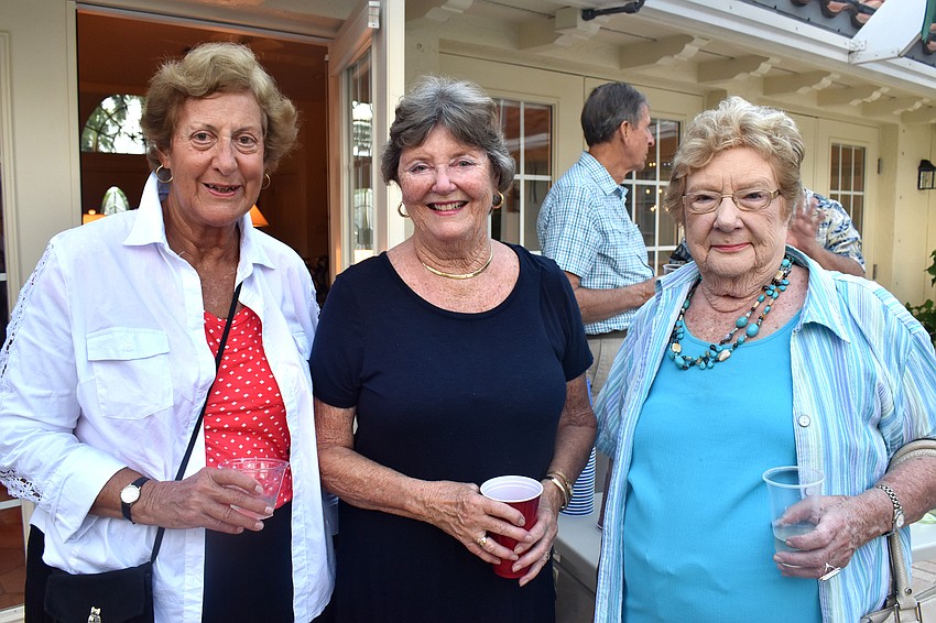 Connie Hilwig, Mary McGrath and Joan Pisoni